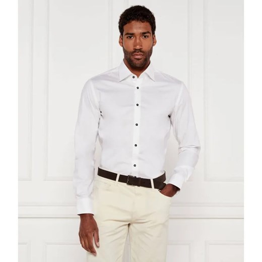 BOSS BLACK Koszula H-HANK-kent-C1-214 | Slim Fit | easy iron ze sklepu Gomez Fashion Store w kategorii Koszule męskie - zdjęcie 184356561