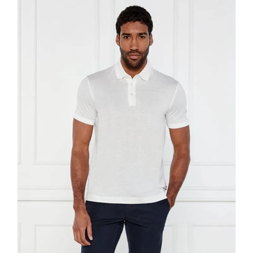 BOSS BLACK Polo H-Press 28 | Regular Fit | z dodatkiem lnu ze sklepu Gomez Fashion Store w kategorii T-shirty męskie - zdjęcie 184356571