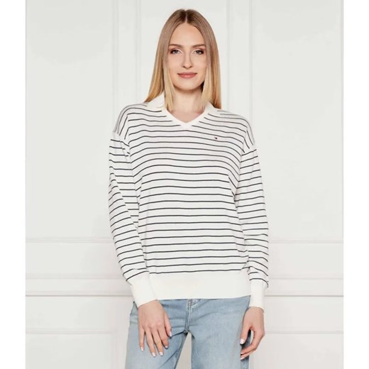 Tommy Hilfiger Polo | Loose fit ze sklepu Gomez Fashion Store w kategorii Swetry damskie - zdjęcie 184356574