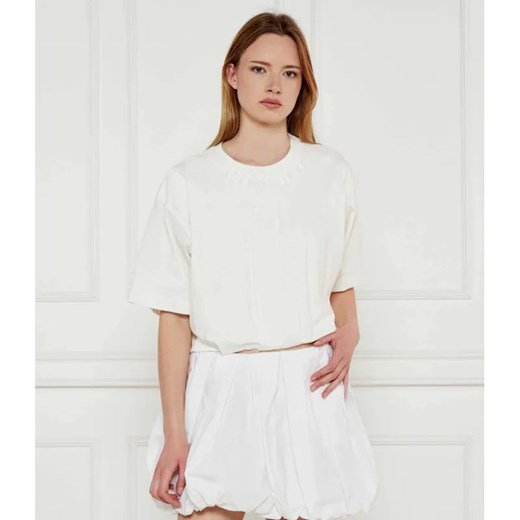 Pinko T-shirt TORRONE | Cropped Fit ze sklepu Gomez Fashion Store w kategorii Bluzki damskie - zdjęcie 184356583