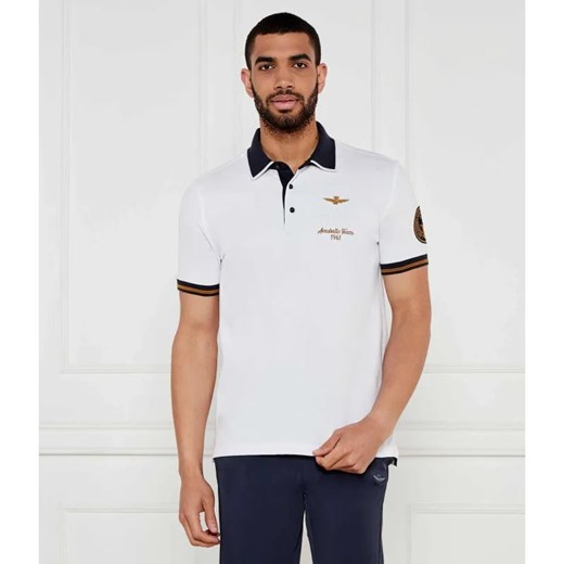 Aeronautica Militare Polo | Regular Fit ze sklepu Gomez Fashion Store w kategorii T-shirty męskie - zdjęcie 184356631