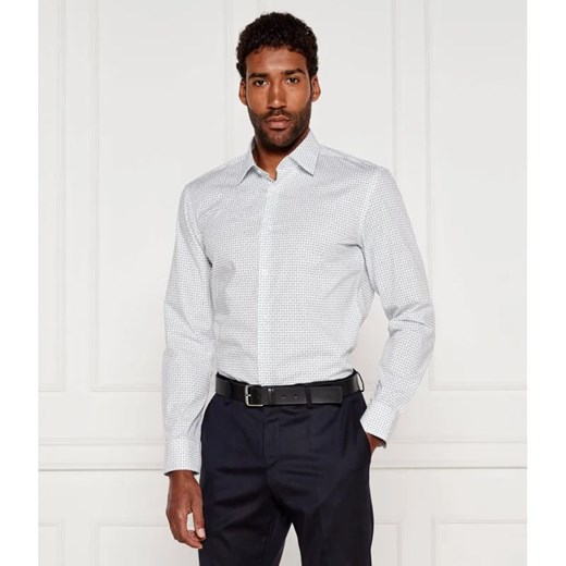 BOSS BLACK Koszula H-HANK-kent-C1-214 | Slim Fit | stretch ze sklepu Gomez Fashion Store w kategorii Koszule męskie - zdjęcie 184356642