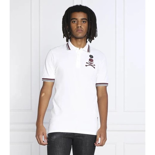Philipp Plein Polo | Regular Fit ze sklepu Gomez Fashion Store w kategorii T-shirty męskie - zdjęcie 184356654