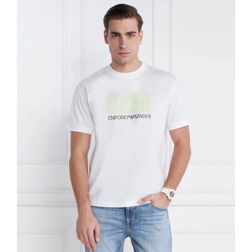 EA7 T-shirt | Regular Fit ze sklepu Gomez Fashion Store w kategorii T-shirty męskie - zdjęcie 184356724