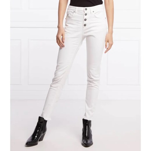 John Richmond Jeansy KATE | Slim Fit | high waist ze sklepu Gomez Fashion Store w kategorii Jeansy damskie - zdjęcie 184356742