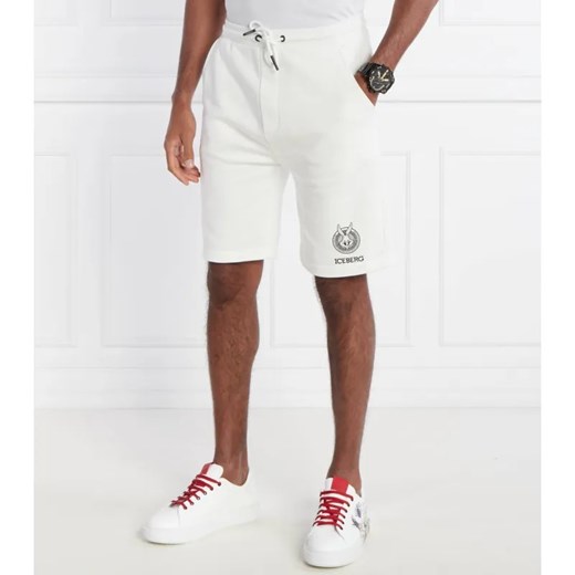Iceberg Szorty Iceberg x Looney Tunes | Regular Fit ze sklepu Gomez Fashion Store w kategorii Spodenki męskie - zdjęcie 184356753