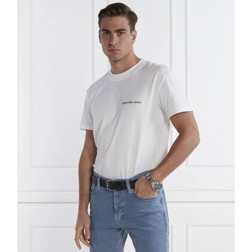 Calvin Klein Jeans T-shirt | Regular Fit ze sklepu Gomez Fashion Store w kategorii T-shirty męskie - zdjęcie 184356754