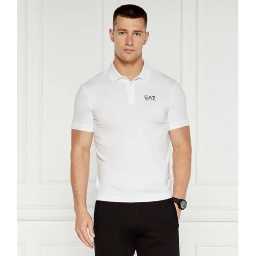 EA7 Polo | Regular Fit ze sklepu Gomez Fashion Store w kategorii T-shirty męskie - zdjęcie 184356764