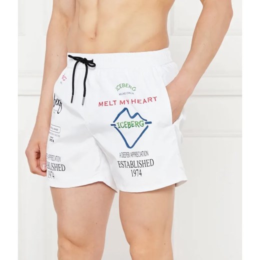 Iceberg Szorty kąpielowe | Regular Fit ze sklepu Gomez Fashion Store w kategorii Kąpielówki - zdjęcie 184356780