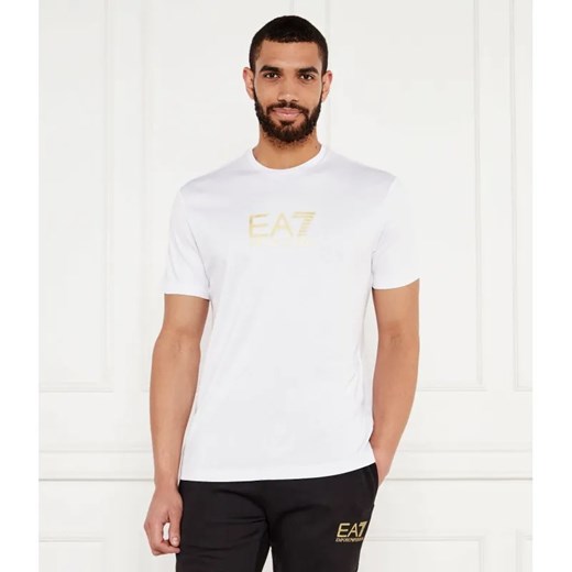 EA7 T-shirt | Slim Fit ze sklepu Gomez Fashion Store w kategorii T-shirty męskie - zdjęcie 184356790