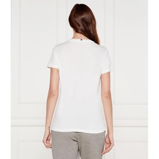 Tommy Hilfiger T-shirt heritage | Regular Fit ze sklepu Gomez Fashion Store w kategorii Bluzki damskie - zdjęcie 184356794