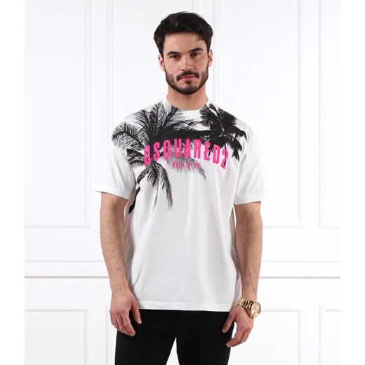 Dsquared2 T-shirt | Regular Fit ze sklepu Gomez Fashion Store w kategorii T-shirty męskie - zdjęcie 184356820