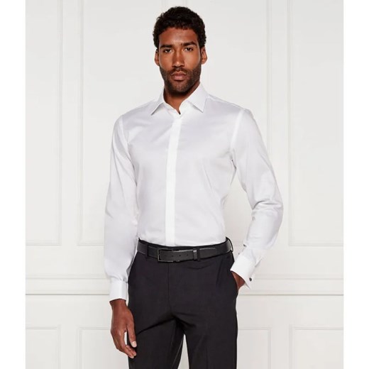 BOSS BLACK Koszula H-HANK-TUX1-DC-224 | Slim Fit ze sklepu Gomez Fashion Store w kategorii Koszule męskie - zdjęcie 184356870