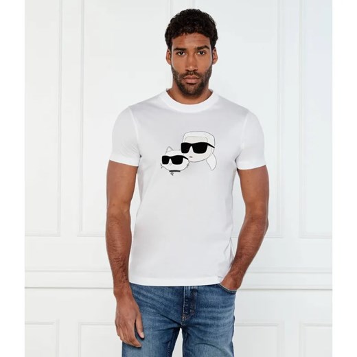 Karl Lagerfeld T-shirt | Regular Fit ze sklepu Gomez Fashion Store w kategorii T-shirty męskie - zdjęcie 184356872