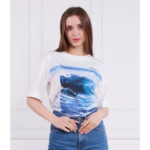 Marc Cain T-shirt | Regular Fit ze sklepu Gomez Fashion Store w kategorii Bluzki damskie - zdjęcie 184356903