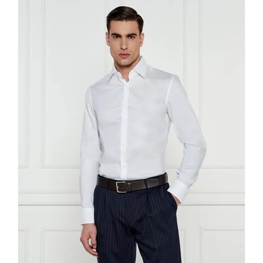 BOSS BLACK Koszula H-HANK-kent-C1-214 | Slim Fit ze sklepu Gomez Fashion Store w kategorii Koszule męskie - zdjęcie 184357001