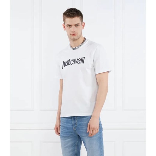 Just Cavalli T-shirt | Regular Fit ze sklepu Gomez Fashion Store w kategorii T-shirty męskie - zdjęcie 184357012