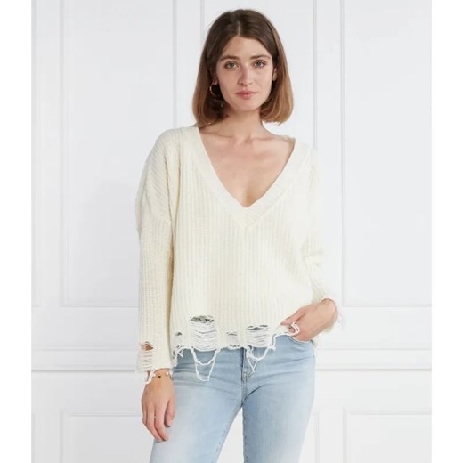 Pinko Wełniany sweter | Regular Fit Pinko L okazja Gomez Fashion Store