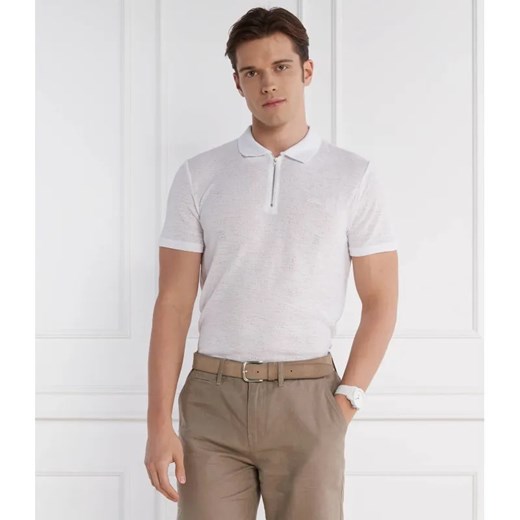 GUESS Polo gauze | Slim Fit ze sklepu Gomez Fashion Store w kategorii T-shirty męskie - zdjęcie 184357050