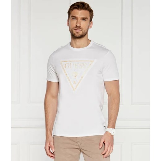 GUESS T-shirt | Slim Fit ze sklepu Gomez Fashion Store w kategorii T-shirty męskie - zdjęcie 184357080