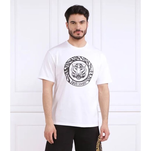 Just Cavalli T-shirt | Regular Fit ze sklepu Gomez Fashion Store w kategorii T-shirty męskie - zdjęcie 184357094