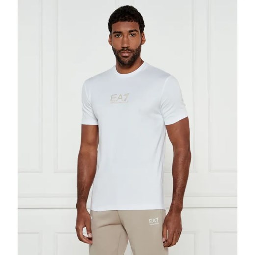 EA7 T-shirt | Slim Fit ze sklepu Gomez Fashion Store w kategorii T-shirty męskie - zdjęcie 184357141