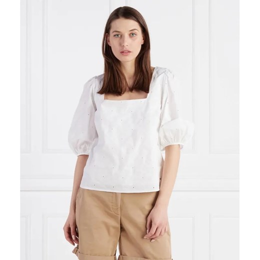 Tommy Hilfiger Bluzka AMD ORG CO | Regular Fit ze sklepu Gomez Fashion Store w kategorii Bluzki damskie - zdjęcie 184357150