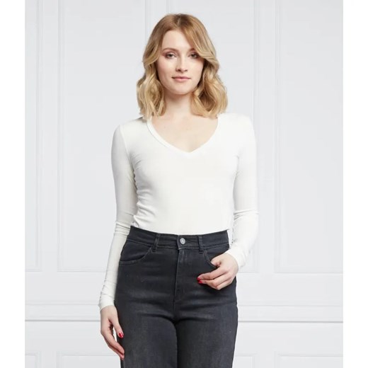 Patrizia Pepe Bluzka | Slim Fit ze sklepu Gomez Fashion Store w kategorii Bluzki damskie - zdjęcie 184357152