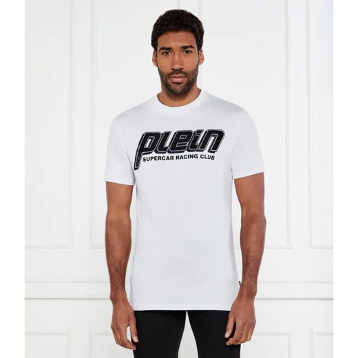 Philipp Plein T-shirt Racing Club | Regular Fit ze sklepu Gomez Fashion Store w kategorii T-shirty męskie - zdjęcie 184357171