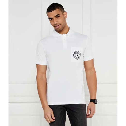 Versace Jeans Couture Polo | Regular Fit ze sklepu Gomez Fashion Store w kategorii T-shirty męskie - zdjęcie 184357200