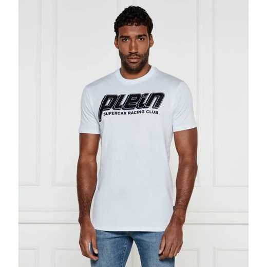 Philipp Plein T-shirt Racing Club | Regular Fit ze sklepu Gomez Fashion Store w kategorii T-shirty męskie - zdjęcie 184357210