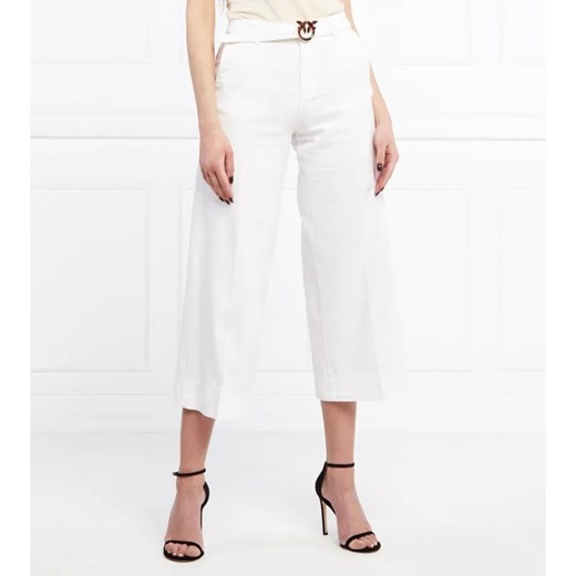 Pinko Spodnie z paskiem PEGGY 9 | Tapered ze sklepu Gomez Fashion Store w kategorii Jeansy damskie - zdjęcie 184357223