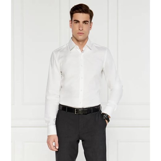 BOSS BLACK Koszula H-HANK | Slim Fit ze sklepu Gomez Fashion Store w kategorii Koszule męskie - zdjęcie 184357273
