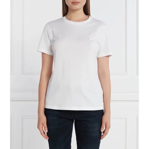 DONDUP - made in Italy T-shirt | Regular Fit ze sklepu Gomez Fashion Store w kategorii Bluzki damskie - zdjęcie 184357291