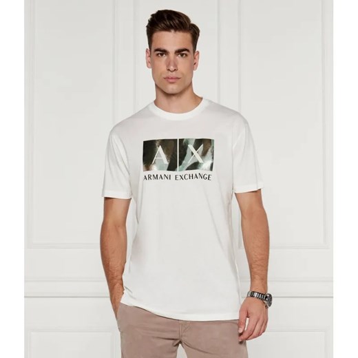 Armani Exchange T-shirt | Regular Fit ze sklepu Gomez Fashion Store w kategorii T-shirty męskie - zdjęcie 184357332