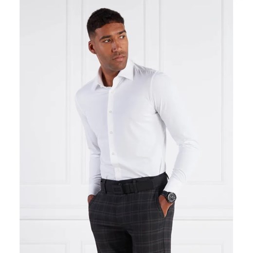 BOSS BLACK Koszula P-HANK-kent-C1-222 | Slim Fit ze sklepu Gomez Fashion Store w kategorii Koszule męskie - zdjęcie 184357341