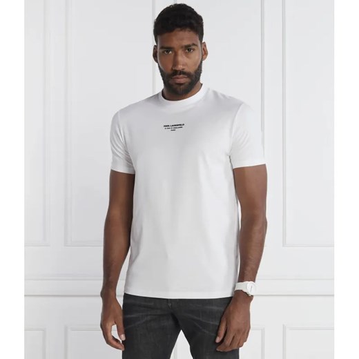 Karl Lagerfeld T-shirt CREWNECK | Regular Fit Karl Lagerfeld XXL okazja Gomez Fashion Store