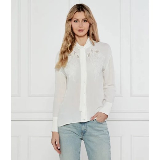 TWINSET Koszula Georgette | Regular Fit ze sklepu Gomez Fashion Store w kategorii Koszule damskie - zdjęcie 184357404