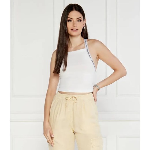 Calvin Klein Jeans Top | Slim Fit ze sklepu Gomez Fashion Store w kategorii Bluzki damskie - zdjęcie 184357421