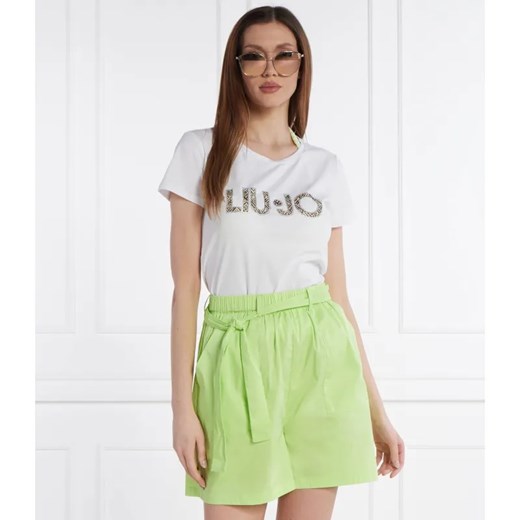 Liu Jo Beachwear T-shirt | Regular Fit ze sklepu Gomez Fashion Store w kategorii Bluzki damskie - zdjęcie 184357424