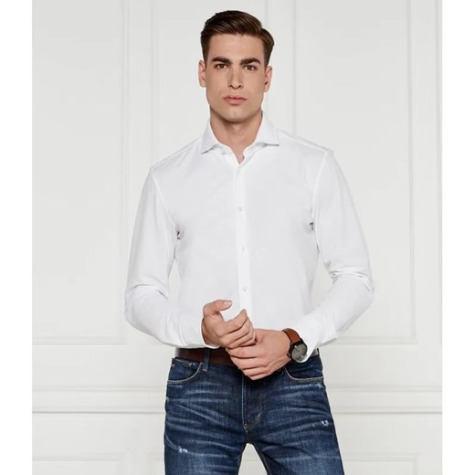BOSS BLACK Koszula P-HANK-spread-243 | Slim Fit | stretch ze sklepu Gomez Fashion Store w kategorii Koszule męskie - zdjęcie 184357440