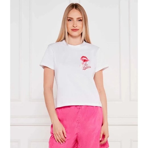 HUGO T-shirt Destrel_2 | Loose fit ze sklepu Gomez Fashion Store w kategorii Bluzki damskie - zdjęcie 184357460