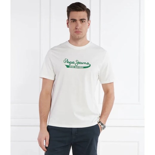 Pepe Jeans London T-shirt CLAUDE | Regular Fit ze sklepu Gomez Fashion Store w kategorii T-shirty męskie - zdjęcie 184357491