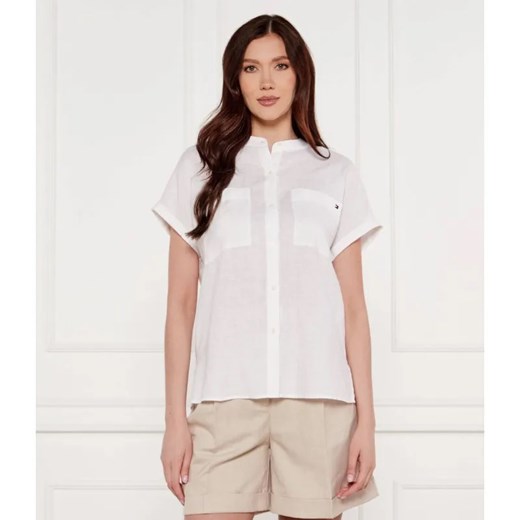 Tommy Hilfiger Lniana koszula | Loose fit ze sklepu Gomez Fashion Store w kategorii Koszule damskie - zdjęcie 184357510