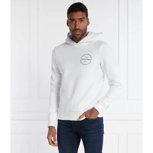 Tommy Hilfiger Bluza ROUNDEL HOODY | Regular Fit ze sklepu Gomez Fashion Store w kategorii Bluzy męskie - zdjęcie 184357513