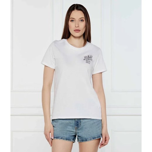 GUESS T-shirt | Regular Fit ze sklepu Gomez Fashion Store w kategorii Bluzki damskie - zdjęcie 184357571