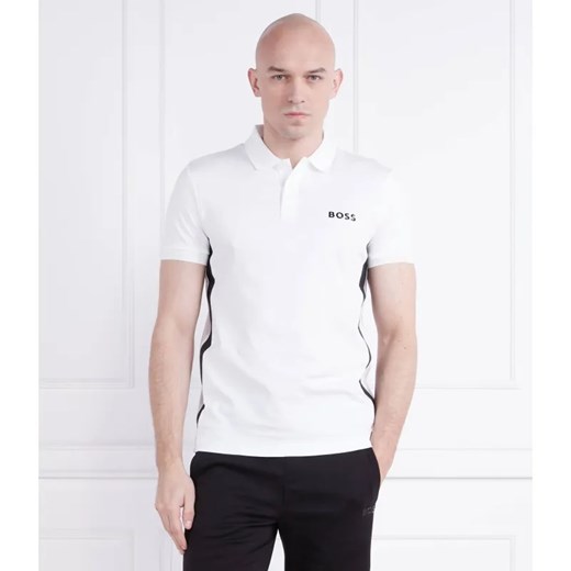 BOSS GREEN Polo Paule Mirror | Slim Fit ze sklepu Gomez Fashion Store w kategorii T-shirty męskie - zdjęcie 184357602
