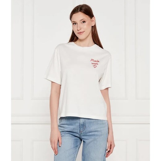 Weekend MaxMara T-shirt ACLINE | Relaxed fit ze sklepu Gomez Fashion Store w kategorii Bluzki damskie - zdjęcie 184357613