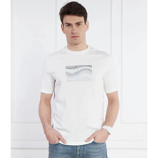 Armani Exchange T-shirt | Regular Fit ze sklepu Gomez Fashion Store w kategorii T-shirty męskie - zdjęcie 184357620