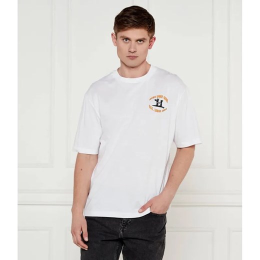 Hugo Blue T-shirt Nodiwop | Loose fit ze sklepu Gomez Fashion Store w kategorii T-shirty męskie - zdjęcie 184357661